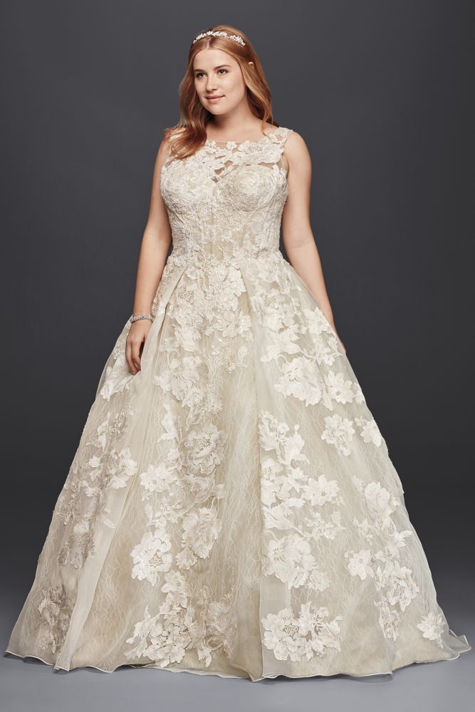 david's bridal oleg cassini